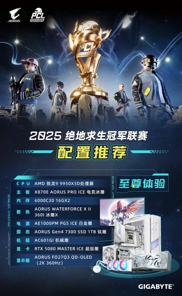 电竞竞猜官网技嘉AORUS电竞主机联名PCL：助力畅快吃鸡体验(图7)