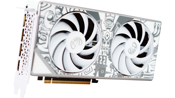 电竞竞猜打破常规 纯白涂鸦新时尚电竞叛客RTX 5070 X2W评测(图8)